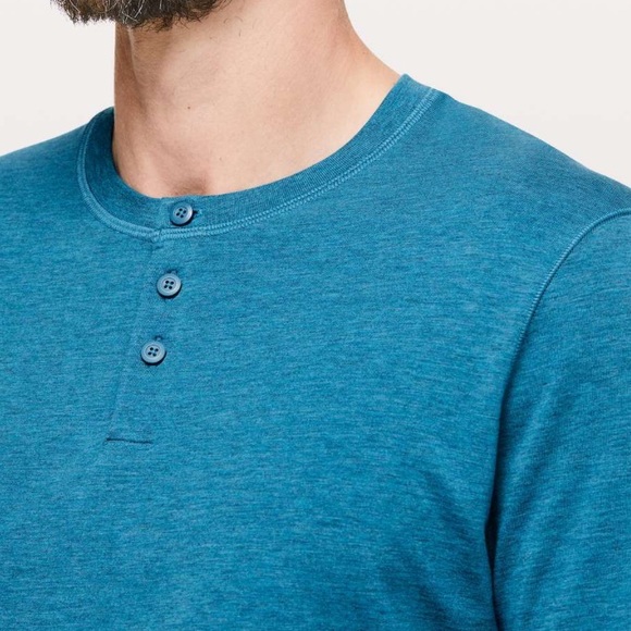 Lululemon 5 Year Basic Long Sleeve Henley - Picture 10 of 10